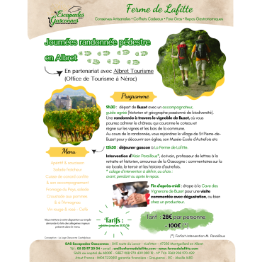Journée randonnée pédestre en Albret